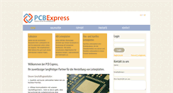 Desktop Screenshot of pcbexpress.eu